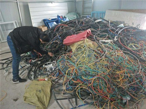 南京电缆线回收报价*